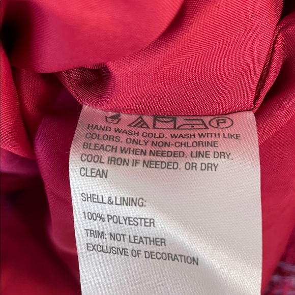 NWT. G by Giuliana Timeless Tweed Jacket with Leather Trims Raw Hem. 2X. - Picture 9 of 13